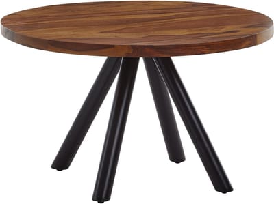 Sky Style Mai Ronde Salontafel met Zwarte Poten