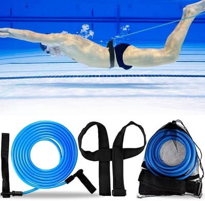 Verstelbare Zwemgordel Weerstandsband 4 Meter voor Statische Zwemtraining