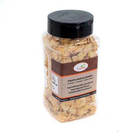 Tuana Kruiden - Knoflook Vlokken - Strooibus 100 Gram - Tuanashop - MP-K-0038