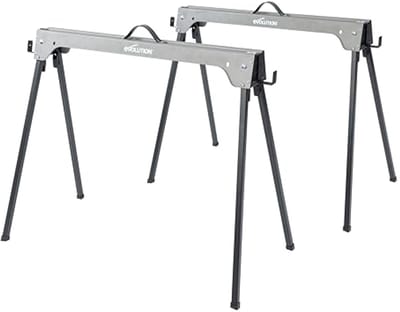 Compacte Vouwzaagbok Twin Pack - Ondersteunt tot 500 kg - Lichtgewicht en Draagbaar