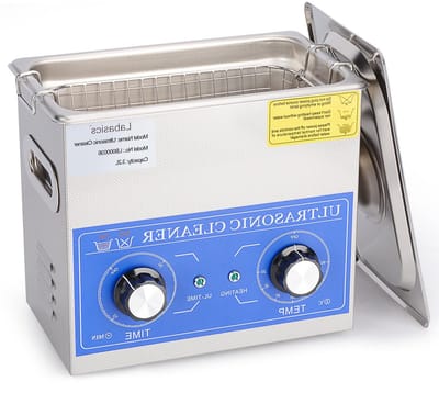 Ultrasone Reiniger - Laboratorium Reiniger - Precisie Reiniging - Met Verwarming Timer - 3.2L - Zilver