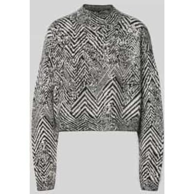 Oversized gebreide pullover van een mix van mohair en wol, model 'FACLINA'