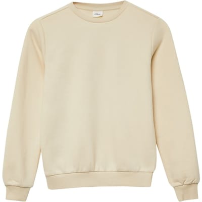 s.Oliver Sweatshirts Beige Maat: 170/176 | Truien Outlet | Unisex | Beige