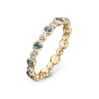 Glow 214.231552 Elements Of Love Dames Ring - Minimalistische ring - Sieraad - 14 Karaat Goud