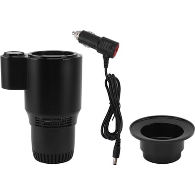 Refroidisseur Réchauffeur de Tasse de Voiture Portable Intelligent Tasse Chauffante Refroidissante Parfait Porte-Gobelet de Voiture 12V