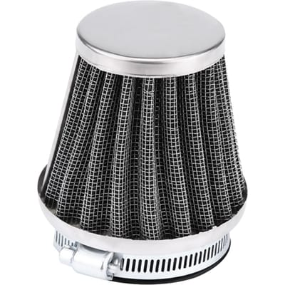 Motorluchtinlaatfilter Reiniger Universeel voor 60mm2.4in zwart