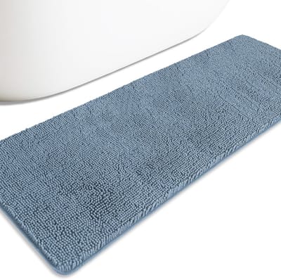 Extra grote en absorberende badmat voor badkamer - 24 x 72 cm, wasbaar en comfortabel