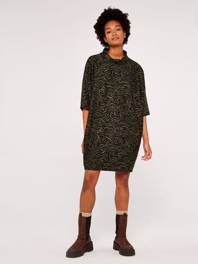 Minijurk met zebraprint