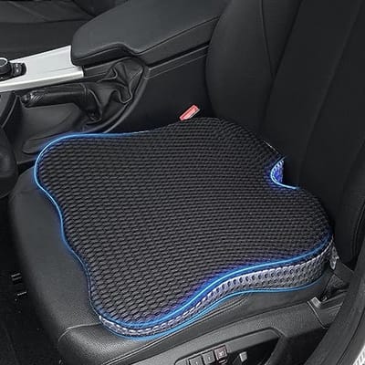 Ergonomisch Autostoelkussen en Boosterkussen voor Comfortabel Rijden