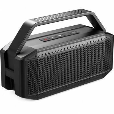 Jensaro Bluetooth Speaker 100W - Draadloze Waterdichte Luidspreker - IPX6 - Boombox Met Extra Bass En Powerbank - Zwart
