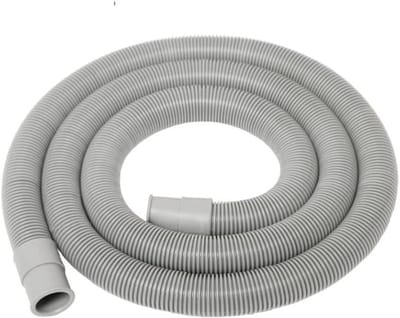 Afvoerslang Wasmachine - Verlengslang Vaatwasser - Water Afvoeren - Universele Aansluiting - 3 meter - Zwart