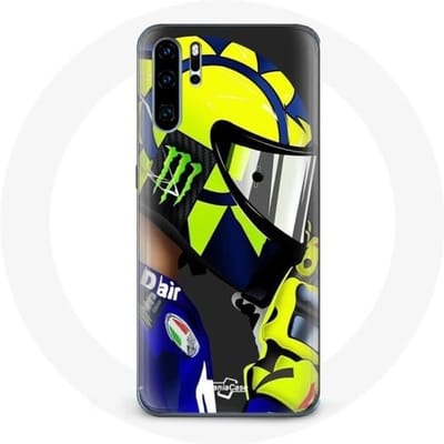 Coque pour Huawei P30 Valentino Rossi Pilote de vitesse champion du monde Motogp