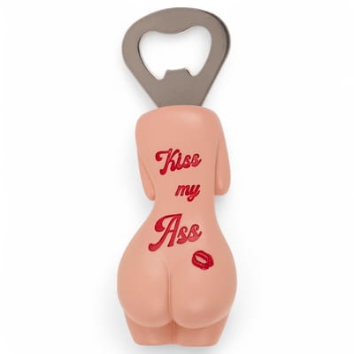 Dailygoods - Grappige Flesopener met Magneet 11 cm