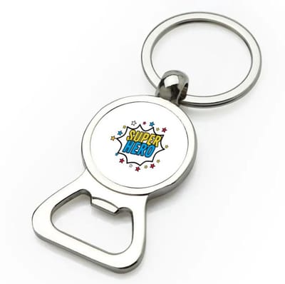 Akyol - super hero flesopener - Superhelden - een superheld - verjaardagscadeau - kado - gift - geschenk - 9 bij 3 cm