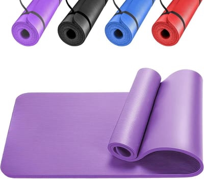Extra dikke 10 mm yogamat antislip comfort hoogwaardig