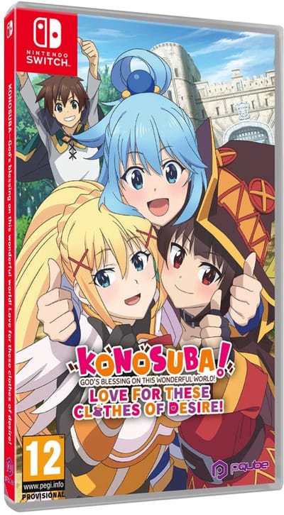KONOSUBA: God's Blessing on This Wonderful World! Love for These Clothes of Desire! - Nintendo Switch - Visuele roman