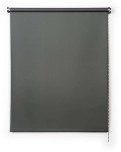 Storesdeco - Opaco rolgordijn, Blackout rolgordijnen Grijs Groen 80x250 cm