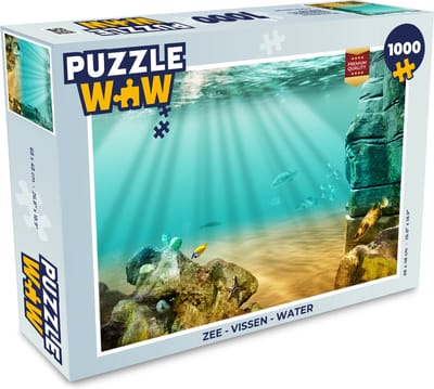 Puzzel Zee - Vissen - Water - Legpuzzel - Puzzel 1000 stukjes volwassenen