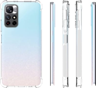 Hoesje Geschikt voor Xiaomi redmi 12 Pro Hoesje transparant Anti Shock met bumpers silicone hoesje - Hoesje Geschikt voor Xiaomi Redmi 12 Pro hoesje silicone Backcover hoesje