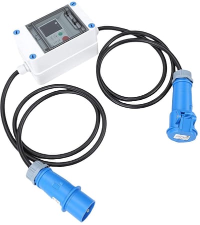 Digitale Elektriciteitsmeter - Stroomverbruikmonitor KWH-meter - Energie Verbruik Monitoren - APP-bediening met WiFi - 140 cm kabel - Zwart
