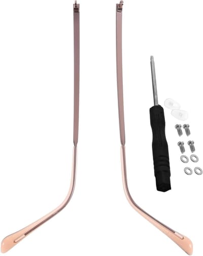 Vervangende Set Voor Brillenonderdelen Metalen Brillenvervangingstempels Voor Brillen Reparatie Van En Benen