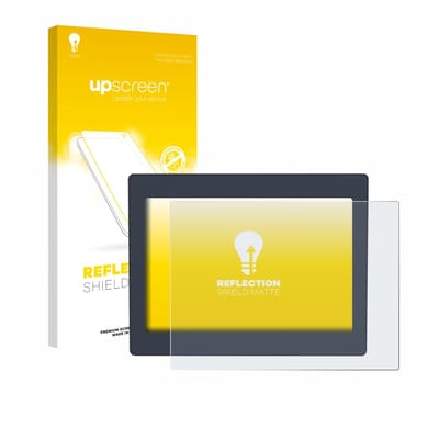 upscreen - Screenprotector voor Schneider-electric HMIDT651 - Folie Beschermfolie anti glare matte