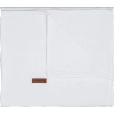 Baby's Only Ledikantdeken - Baby deken Breeze - Dekentje voor jongens en meisjes - 0.6 TOG - 100x135 cm - Wit - 100% katoen