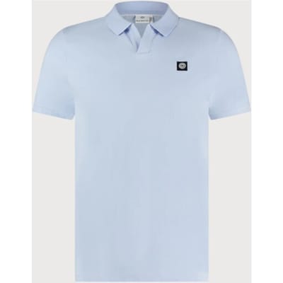 Blue Industry Luxe basic v-hals polo |