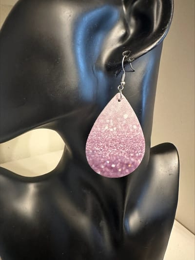 Sandbeach print oorbellen | Make up | Parfum | Moederdag | Verjaardagscadeau| Cadeautje| Valentijnsdag| Kado | sieraden | vaderdag | oorbellen | oorsieraden