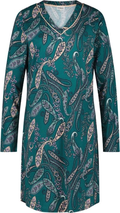 Cyell Iconic Paisley Sea Long Sleeve Shirt - Maat 38