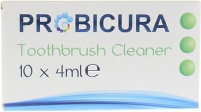 Probicura probiotische - Kunstgebit - Tandenborstel reiniger 10x4 ml