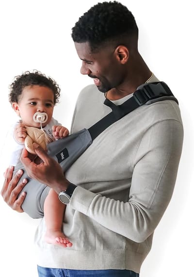 Peuter Draagzak - Kinderdrager Baby - Dichtbij Dragen - Ergonomisch Ontwerp - 9-48 Maanden - Grijs