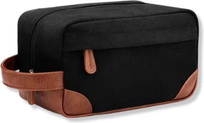 Toilettas Heren - Luxe Toilettas Zwart - Ideaal voor op reis - Een pareltje onder de toilettassen - Toiletry bag - Ideaal Cadeau voor man