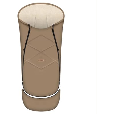 Zaffiro EverGrow Aspen Wollen Kinderwagenzak - Latte (0-36m)