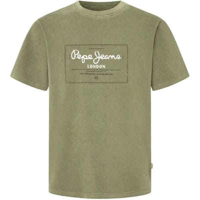 Pepe Jeans Pm509650 T-shirt Met Korte Mouwen Groen L Man