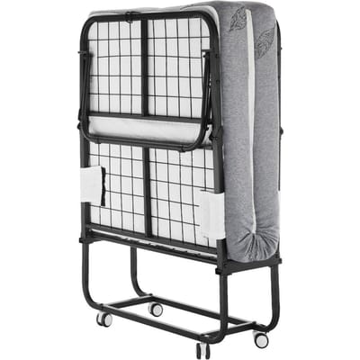Uitklapbed met 5 inch schuimrubber matras voor volwassenen & gasten