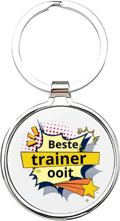 Akyol - beste trainer ooit Sleutelhanger - Trainer - de beste trainer - beste coach ever sleutelhanger - trainer - coach - leuke kado voor iemand die coach is - sporttrainer - coach van je kinderen - lifecoach - personal trainer - 4 x 7,5 CM