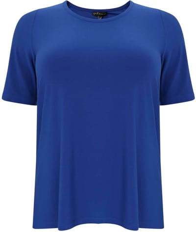 YOEK Dames T-Shirt Basic korte mouwen