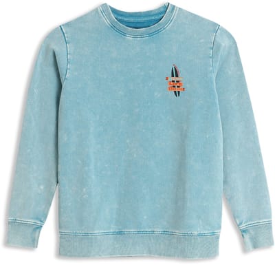 4PRESIDENT Sweater jongens - Fjord Blue - Maat 152 - Jongens trui