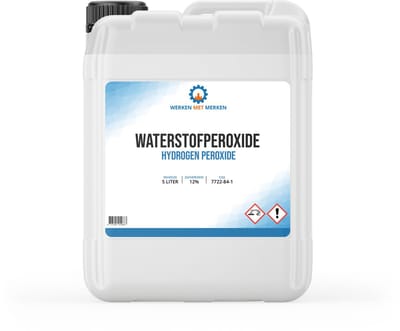 Waterstofperoxide 12% – 5 liter - Hydrogen Peroxide - Zuurstofwater