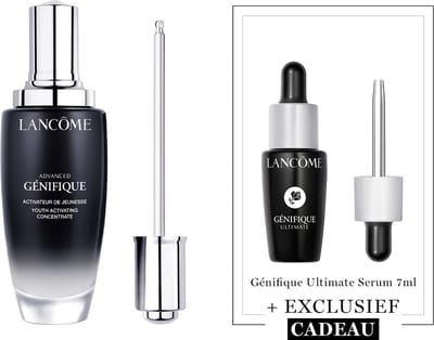 Lancôme Advanced Génifique Anti aging Serum & Moisturizer + Cadeau - Advanced Génifique Serum 100ml & Génifique Ultimate Serum 7ml Cadeau - Totaal 107ml