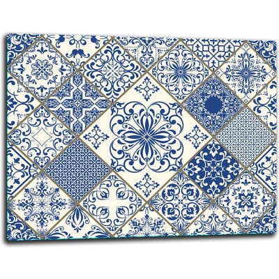 TMK ArtDeko - Snijplank - 52x40cm - Glas - Mosaïek Design