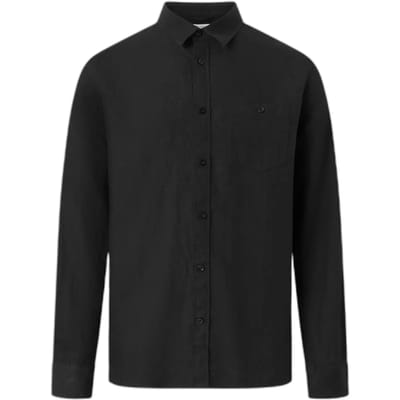 Linnen overhemd met lange mouwen KnowledgeCotton Apparel