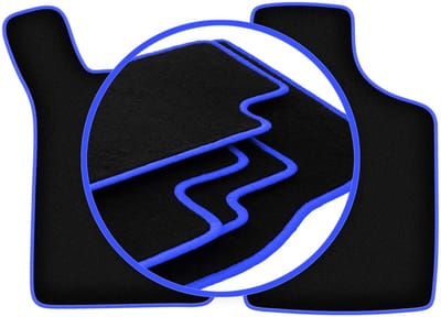CARLUX-BLUE automatten voor: Renault 21 sedan (1986-1996)