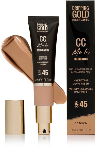 Dripping Gold | CC Me In Foundation 055 Tawny - 32ml - SPF45 - Vegan