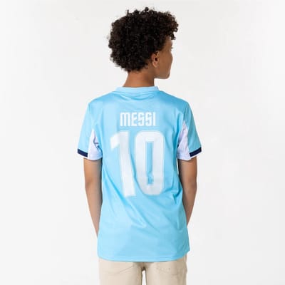Messi Argentinië Thuis Shirt Kinderen - Maat 116 t/m 164 - Voetbalshirt voor Kinderen - Officiële AFA Fanmerchanidse