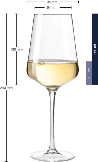 Luxe Wijnglazen set – kerst dineren tafelen – Wine Glass Set - Vaatwasserbestendig - Duurzaam Glas van Hoge Kwaliteit