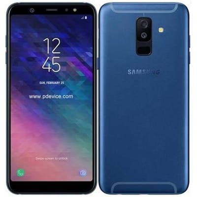 Gereviseerde Samsung Galaxy A6+ (2018) A605F Mobiele Telefoon Galaxy A9 Star Lite 3GB RAM 32GB ROM Met Enkele SIM/Dubbele SIM Simple Set blauw