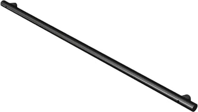 Trapleuning - Wandgreep Reling - Veilige Trap - Massief Staal - 1 Meter - Zwart