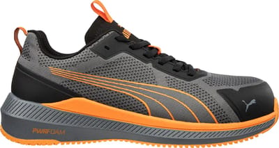Puma werkschoenen S1PS 64500 Slide grijs/oranje